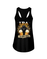 IPA Lot - BLACK Toy Poodle Ladies Flowy Tank tile