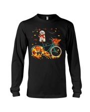 Autumn Bike - CREAM Shih Tzu Long Sleeve Tee tile