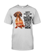 Father Day - Dachshund 3 Premium Fit Mens Tee tile
