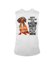 Father Day - Dachshund 3 Sleeveless Tee tile