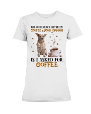The Difference - RED Heeler Premium Fit Ladies Tee tile