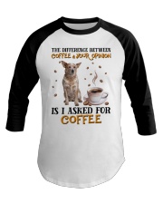 The Difference - RED Heeler Baseball Tee tile