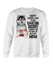 Father Day - Pomsky Crewneck Sweatshirt tile
