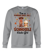 Pumpkin Kinda - RED Schnoodle Crewneck Sweatshirt tile