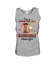 Pumpkin Kinda - RED Schnoodle Unisex Tank tile