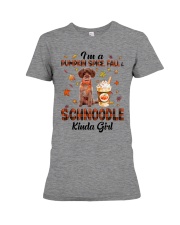 Pumpkin Kinda - RED Schnoodle Premium Fit Ladies Tee tile