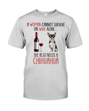 She Also Needs - Chihuahua Premium Fit Mens Tee tile