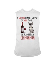 She Also Needs - Chihuahua Sleeveless Tee tile