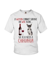 She Also Needs - Chihuahua Youth T-Shirt tile