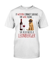 She Also Needs - Leonberger Dog Classic T-Shirt front