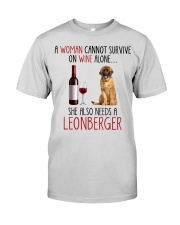 She Also Needs - Leonberger Dog Premium Fit Mens Tee tile