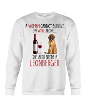 She Also Needs - Leonberger Dog Crewneck Sweatshirt tile