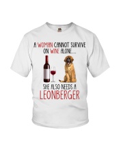 She Also Needs - Leonberger Dog Youth T-Shirt tile