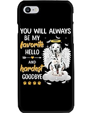 Hardest Goodbye - Dalmatian Phone Case tile