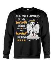 Hardest Goodbye - Dalmatian Crewneck Sweatshirt tile