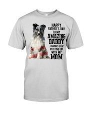 Father Day - Shetland Sheepdog Premium Fit Mens Tee tile