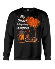 Belonging - CHOCOLATE Labrador Crewneck Sweatshirt tile