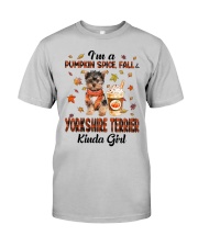 Pumpkin Kinda - Yorkshire Terrier Classic T-Shirt front