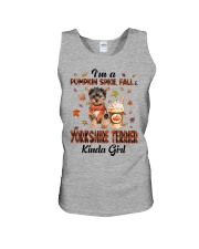 Pumpkin Kinda - Yorkshire Terrier Unisex Tank tile