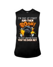 Annoying - BLACK Schnoodle Sleeveless Tee tile