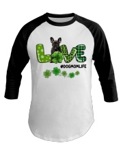 Patrick Life - BLACK French Bulldog Baseball Tee tile