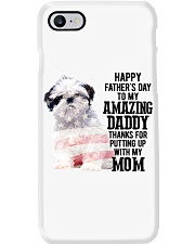 Father Day - Shih Tzu Phone Case tile