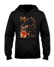 Leaf Scarf - German Shepherd 2 Hooded Sweatshirt tile