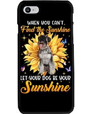 Your Sunshine - Standard Schnauzer Phone Case tile