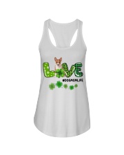 Patrick Life - Basenji Ladies Flowy Tank tile
