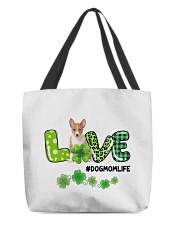 Patrick Life - Basenji All-Over Tote tile