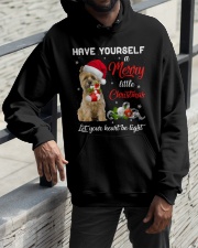 Little Christmas - Cairn Terrier Hooded Sweatshirt apparel-hooded-sweatshirt-lifestyle-front-11