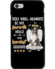 Hardest Goodbye - Shetland Sheepdog 1 Phone Case tile
