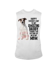 Happy Father Day - Jack Russell Terrier Sleeveless Tee tile