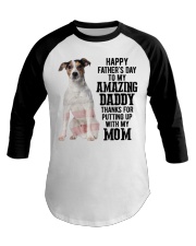 Happy Father Day - Jack Russell Terrier Baseball Tee tile