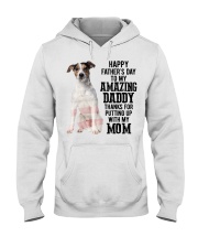 Happy Father Day - Jack Russell Terrier Hooded Sweatshirt tile