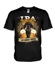 IPA Lot - Dobermann Pinscher V-Neck T-Shirt tile
