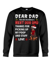 Christmas Dad - Dobermann Crewneck Sweatshirt tile
