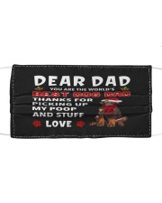 Christmas Dad - Dobermann Mask tile