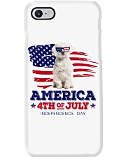 American 4th july - Maltese Phone Case tile