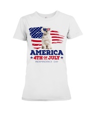 American 4th july - Maltese Premium Fit Ladies Tee tile