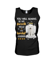 Hardest Goodbye - Samoyed Unisex Tank tile