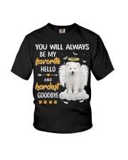 Hardest Goodbye - Samoyed Youth T-Shirt tile