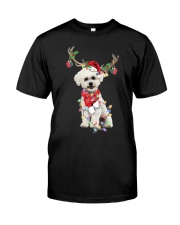 Reindeer - Bichon Frise 1 Classic T-Shirt tile