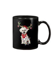 Reindeer - Bichon Frise 1 Mug tile