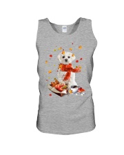Autumn Leaves Maltese Unisex Tank tile