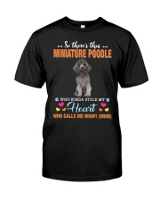 Kinda Stole - SILVER Miniature Poodle Premium Fit Mens Tee tile