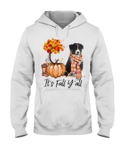 It is Fall - Australian Shepherd Hooded Sweatshirt tile