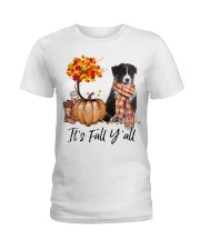 It is Fall - Australian Shepherd Ladies T-Shirt tile