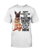 Daddy German Shepherd Classic T-Shirt tile