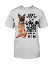 Daddy German Shepherd Premium Fit Mens Tee tile